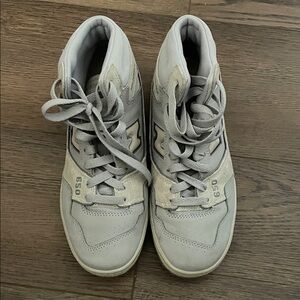 New Balance Gray 650 Women's high Top Sneakers